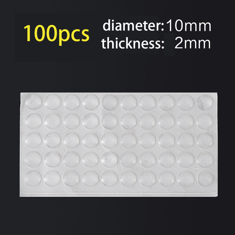 Rubber Bumpers Clear Self Adhesive Buffer Pads - Pack of 50 100pcs
