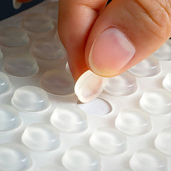 Rubber Bumpers Clear Self Adhesive Buffer Pads - Pack of 50 100pcs