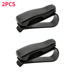 3pcs Universal Car Sunshade Glasses Case Sunglasses Clip Holder Bracket