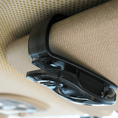 3pcs Universal Car Sunshade Glasses Case Sunglasses Clip Holder Bracket