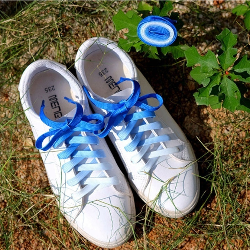 Gradient Lace Flat Lace for Sports Shoes - 1 Pair