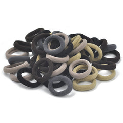 50pcs Colorful Hair Tie Hair Bands Ponytail Holders for Baby Girls