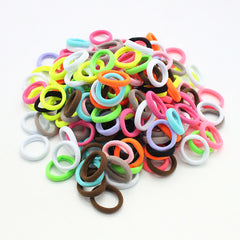 50pcs Colorful Hair Tie Hair Bands Ponytail Holders for Baby Girls