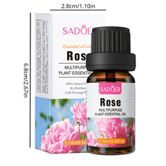 Rose Chamomile Essential Oil for Body Massage Skin Hair Care