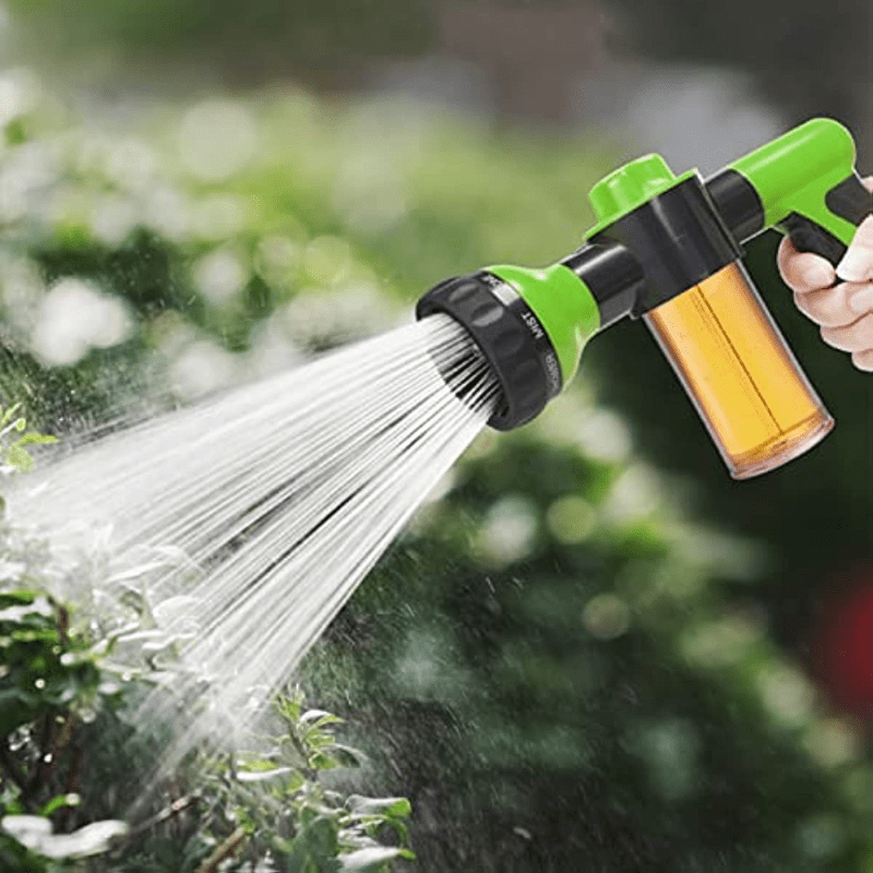 Car Wash Foam Sprayer with Soap Reservoir and Hose Nozzle