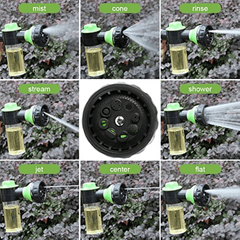 Car Wash Foam Sprayer with Soap Reservoir and Hose Nozzle