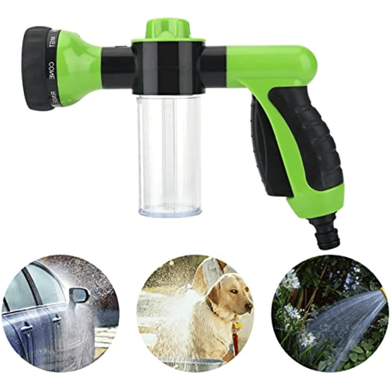 Car Wash Foam Sprayer with Soap Reservoir and Hose Nozzle