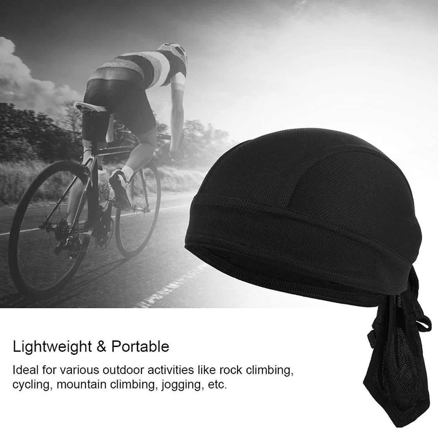 2 Pcs Solid Beanie Elastic Skull Caps Breathable Turban Lace Up Bonnet Beanies