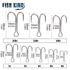 20pcs Carp Fishing Double Hooks with Soft Worm Lures