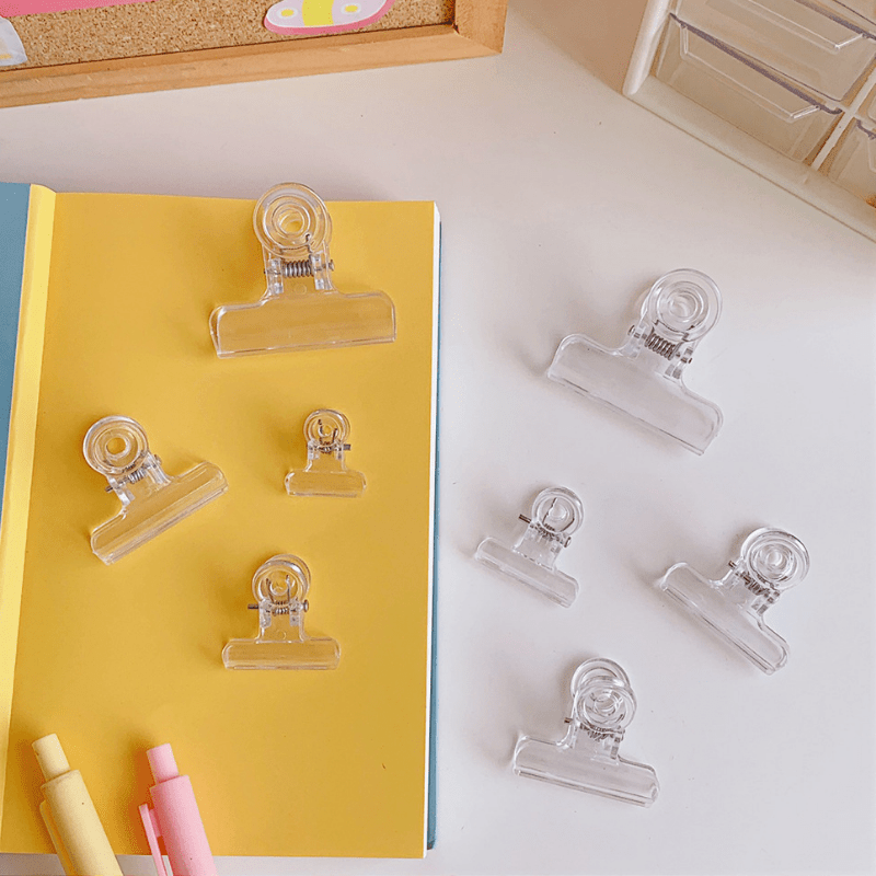 Mini Binder Clips Paper Clamps Office Organizing