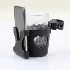 360 Rotatable Stroller Cup Holder Universal Drink Bottle Rack Pushchair Acc