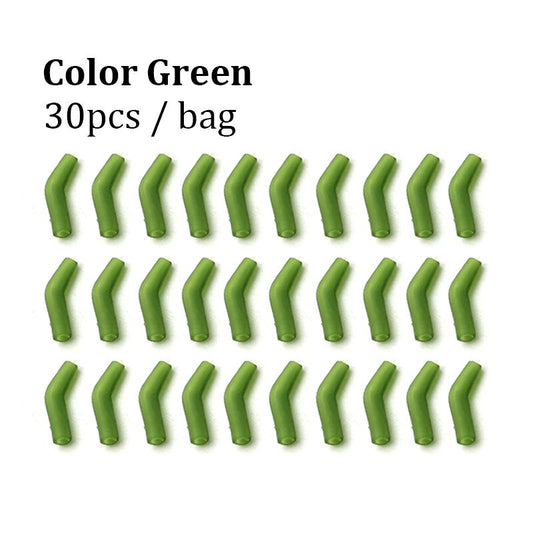 30pcs Anti Tangle Carp Fishing Sleeve with Helicopter Rig Tubing