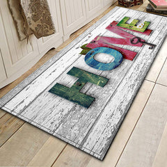 Home Print Floor Rug Area Rug Door Mat Gloor Mat Living Room Bathroom Carpet