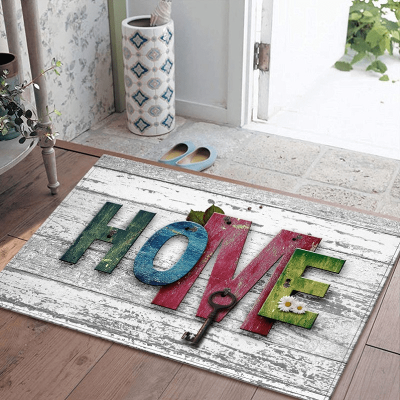 Home Print Floor Rug Area Rug Door Mat Gloor Mat Living Room Bathroom Carpet