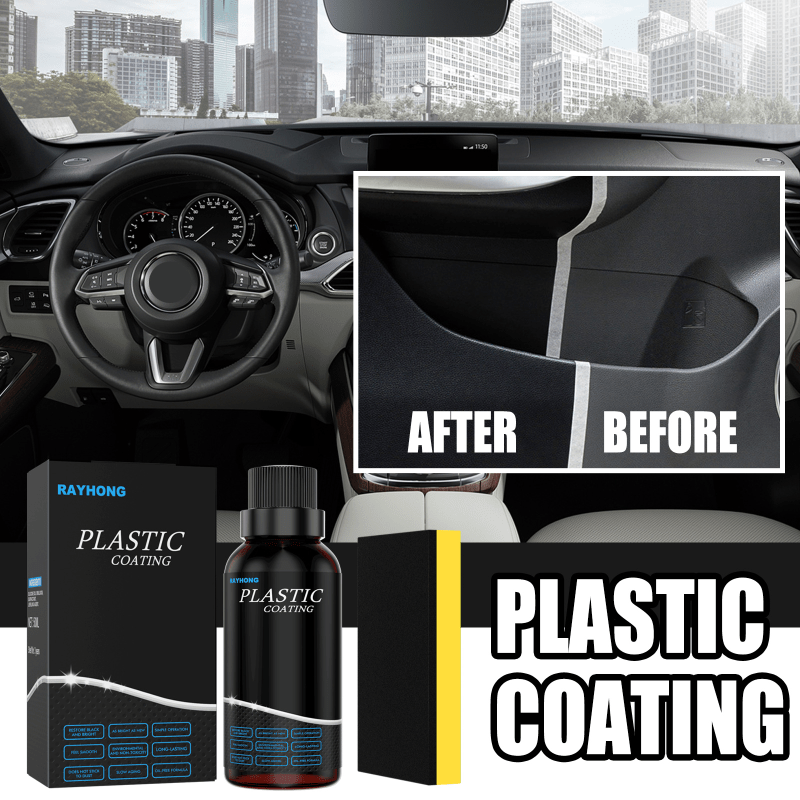 50ml Car Plastic Coating Protection Leather Dashboard Renew Repair