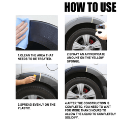 50ml Car Plastic Coating Protection Leather Dashboard Renew Repair
