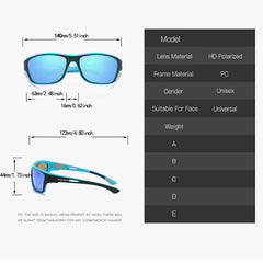 Polarized Sunglasses Men's Outdoor Sports Windproof Sand Protection