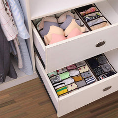 4pcs Closet Organizers for Socks Underwear Bras