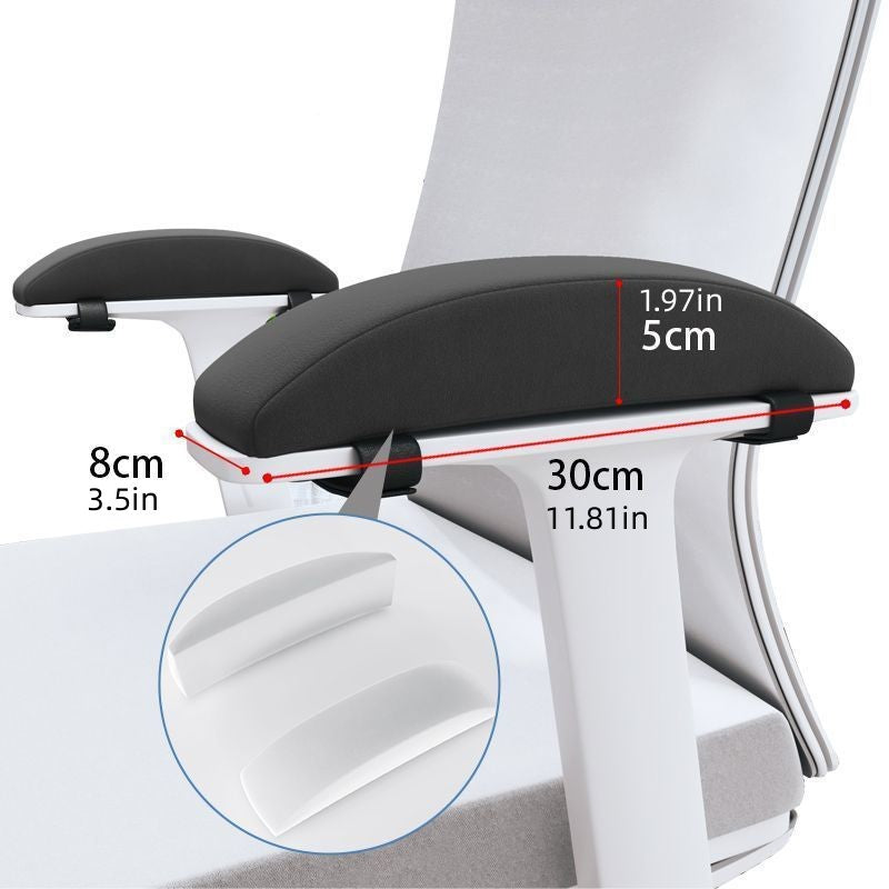 Armrest Pads Elbow Support Cushion Wrist Rest Pillow Gaming Chair Arm Covers