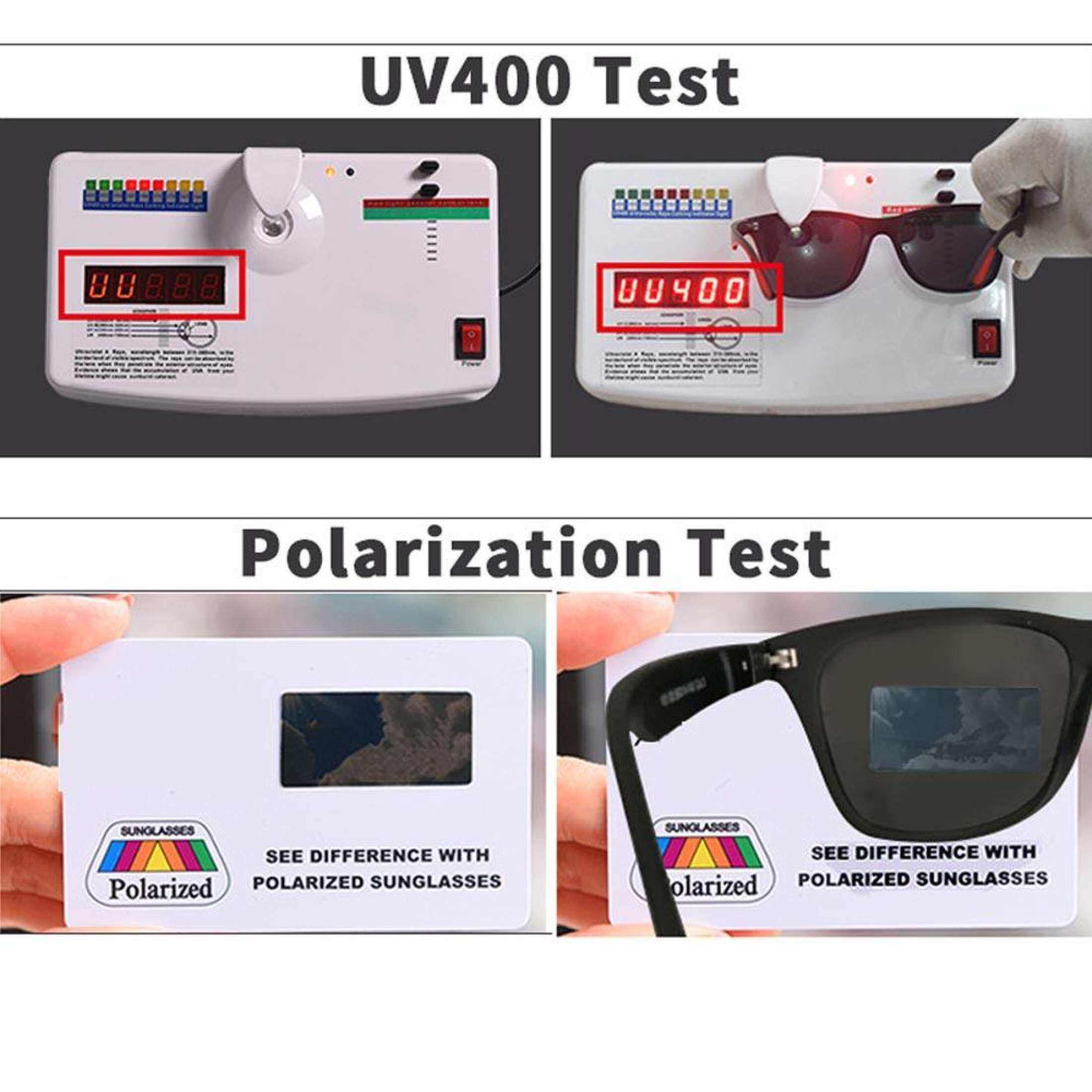 Polarized Retro Sun Glasses UV400 Outdoor Eyewear