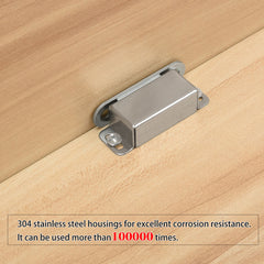 6pcs Magnetic Snap Cabinet Door Magnets Ultra Thin Drawer Magnets