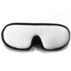 Breathable Eye Mask Soft Padded 3D Contoured Blindfold Adjustable Strap
