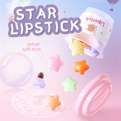 6 PCS Star Lipgloss Matte Lipstick Set