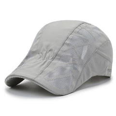 Men's Breathable Mesh Sun Hat Quick Drying Visor Cap