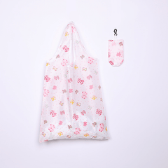 Large Capacity Tote Bag Dacron Foldable Portable Reusable Grocery Bag