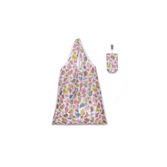Large Capacity Tote Bag Dacron Foldable Portable Reusable Grocery Bag