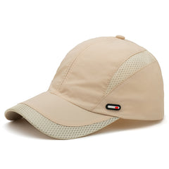 Men's Breathable Mesh Baseball Cap Snapback Sport Dad Fishing Hat