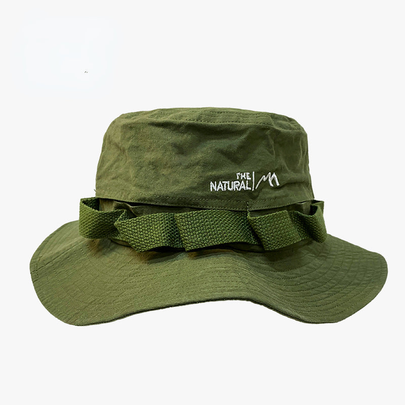 Quick Drying Boonie Hat Solid Mesh Sun Hat For Hiking