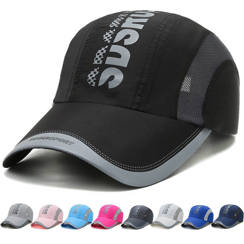 Quick Drying Mesh Baseball Cap Sports Caps For Men & Women
