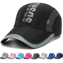 Quick Drying Mesh Baseball Cap Sports Caps For Men & Women