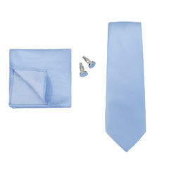 HUISHI 3pcs set Men's Ties Solid Formal Wedding Necktie Jacquard Woven Tie