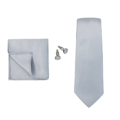 HUISHI 3pcs set Men's Ties Solid Formal Wedding Necktie Jacquard Woven Tie