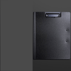 Clipboard Writing Pad Memo Clip Board Double Clips Test Paper Storage Organizer