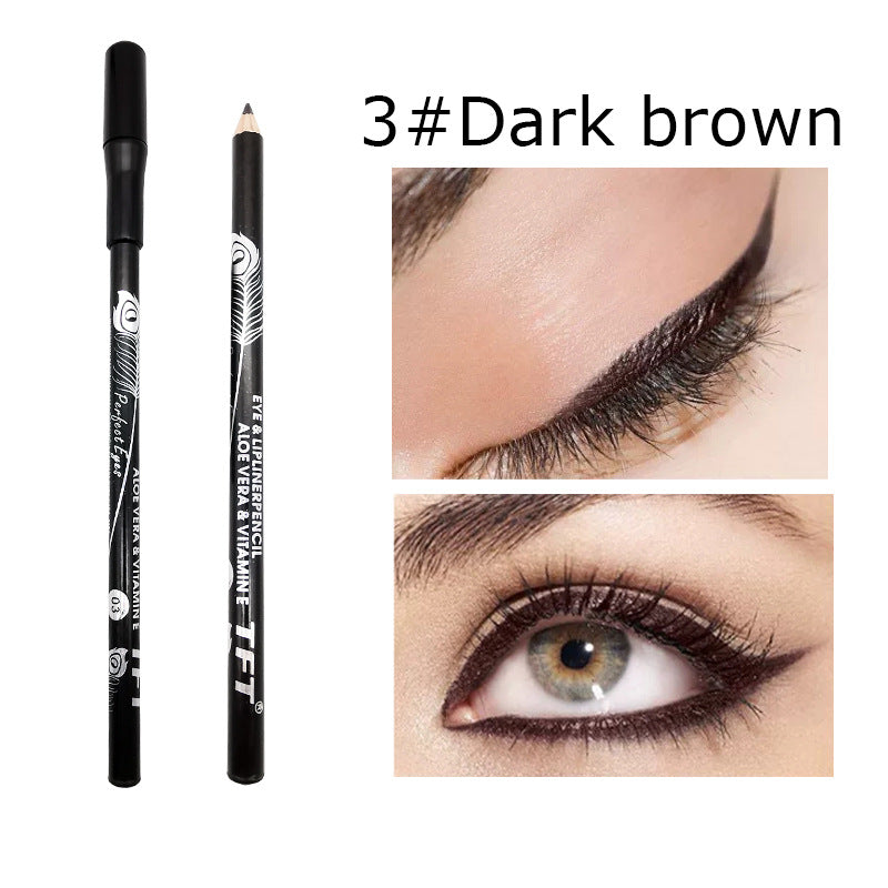 2 in 1 Makeup Pen Lip Liner Eyebrow Pencil Eyeliner Highlighter