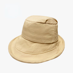 Breathable Sunshade Bucket Hat Solid Lightweight Basin Hat Outdoor UV Protection