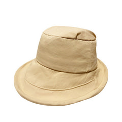 Breathable Sunshade Bucket Hat Solid Lightweight Basin Hat Outdoor UV Protection