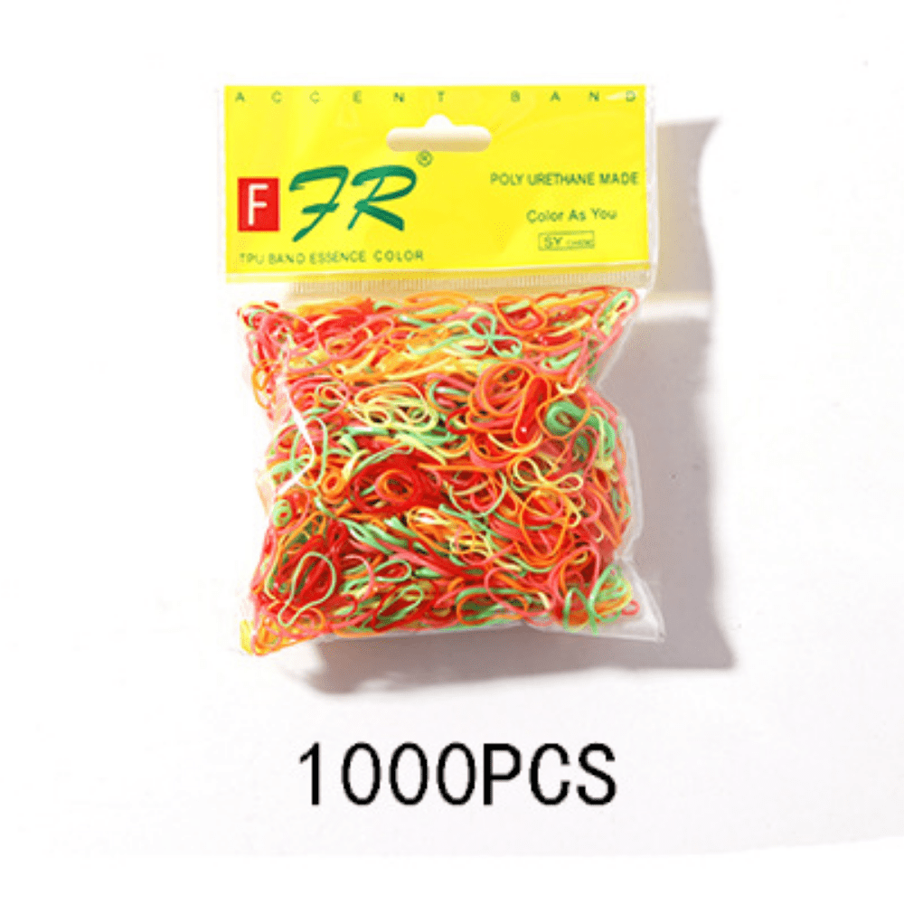 100pcs Girls Hair Bands Ponytail Holders Scrunchies Hair Accessories