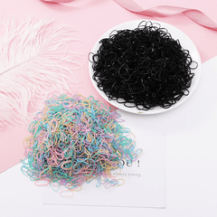 100pcs Girls Hair Bands Ponytail Holders Scrunchies Hair Accessories