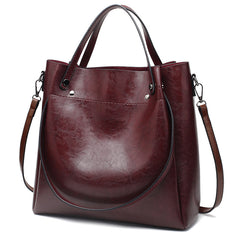 Vintage Large Tote Bag Top Handle Satchel Purse Women's Shoulder Bag