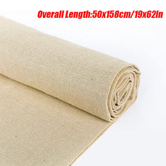 3pcs Large Linen Needlework Fabric For Crafts 62x48cm