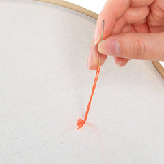 3pcs Large Linen Needlework Fabric For Crafts 62x48cm