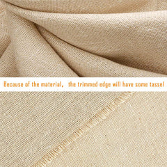3pcs Large Linen Needlework Fabric For Crafts 62x48cm