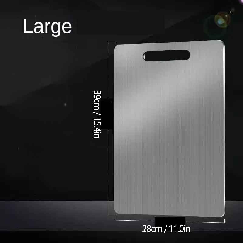 Stainless Steel Cutting Board Double Sided Chopping Board