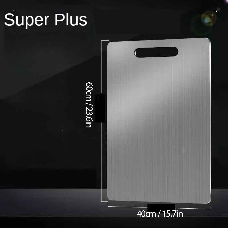 Stainless Steel Cutting Board Double Sided Chopping Board