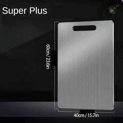 Stainless Steel Cutting Board Double Sided Chopping Board