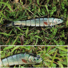 Swimbaits Slow Sinking Bionic Swimming Lures for Freshwater & Saltwater Fishing